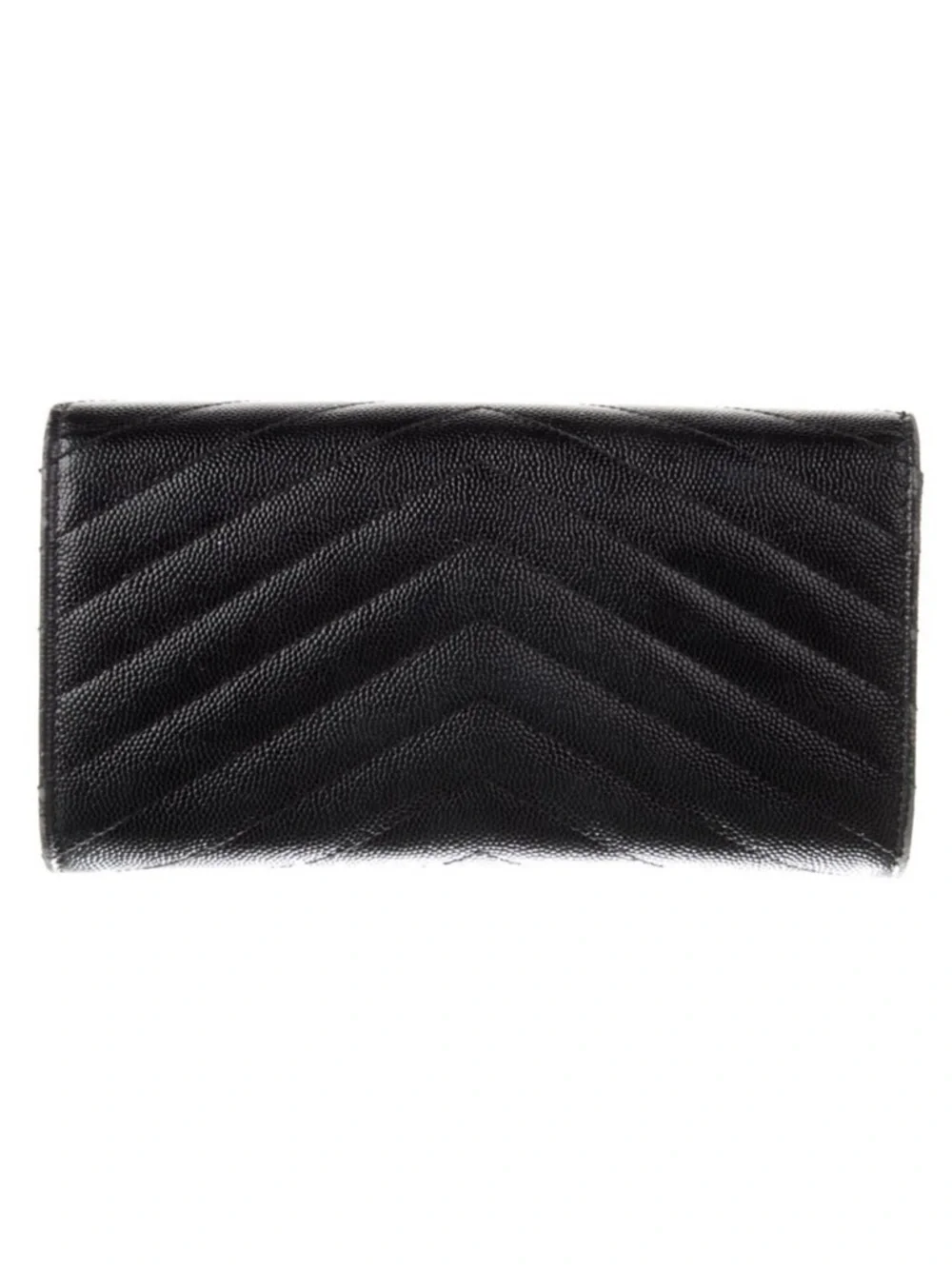 YSL CASSANDRE MATELASSÉ LARGE FLAP WALLET IN GRAIN DE POUDRE LEATHER
BLACK - Picture 3 of 8